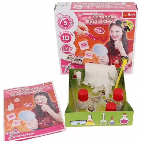 Science4You Manufaktura szminek i błyszczyków eksperymenty 8+ Trefl Science4YOU 61118