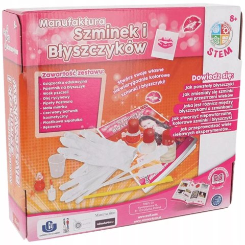 Science4You Manufaktura szminek i błyszczyków eksperymenty 8+ Trefl Science4YOU 61118