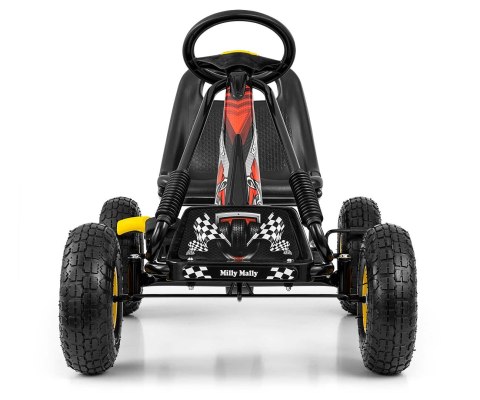 Milly Mally Milly Mally Gokart na pedały Thor Black Milly Mally Milly Mally Gokart na pedały Thor Black