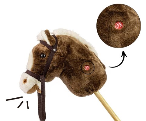 Milly Mally Milly Mally Hobby Koń na Kiju Dark Brown Milly Mally Milly Mally Hobby Koń na Kiju Dark Brown