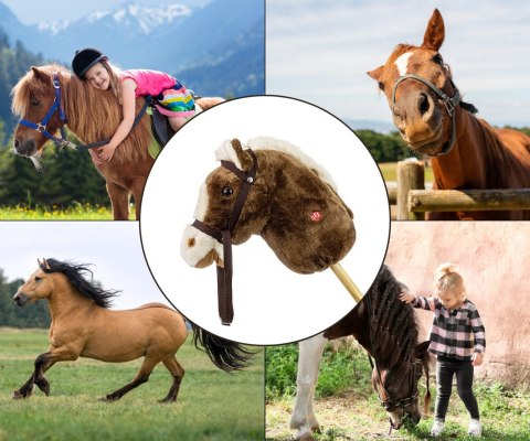 Milly Mally Milly Mally Hobby Koń na Kiju Dark Brown Milly Mally Milly Mally Hobby Koń na Kiju Dark Brown