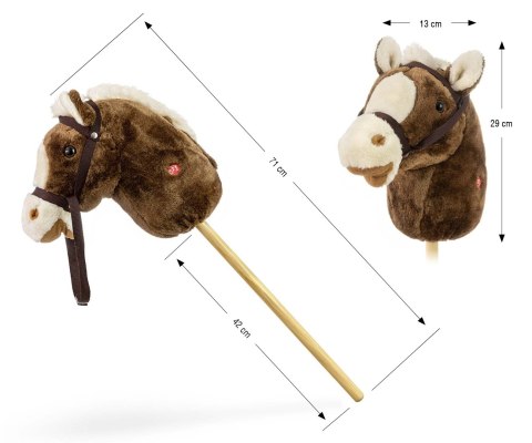 Milly Mally Milly Mally Hobby Koń na Kiju Dark Brown Milly Mally Milly Mally Hobby Koń na Kiju Dark Brown