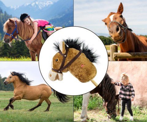 Milly Mally Milly Mally Hobby Koń na Kiju Light Brown