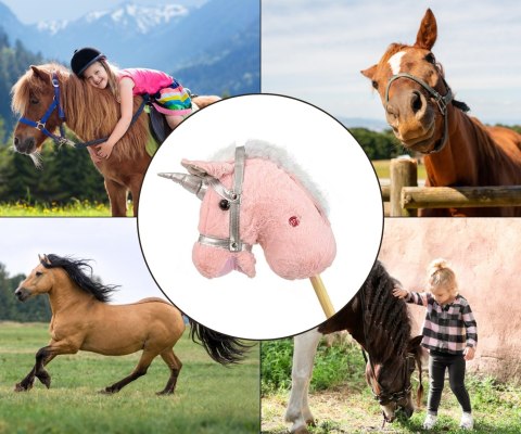 Milly Mally Milly Mally Hobby Koń na Kiju Light Pink