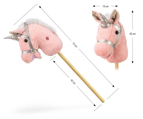 Milly Mally Milly Mally Hobby Koń na Kiju Light Pink