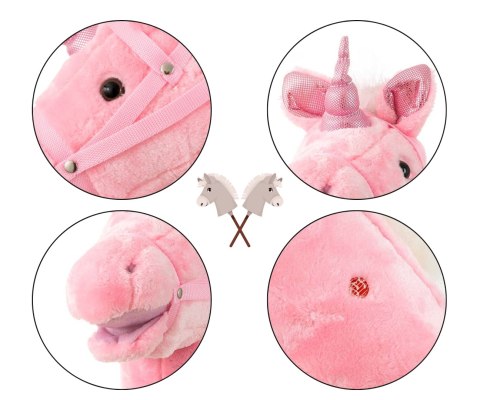 Milly Mally Milly Mally Hobby Koń na Kiju Pink