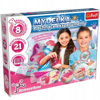 Science4You Mydełka Pachnące eksperymenty 8+ Science4you Trefl 61448