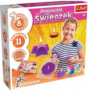 Science4You Pracownia Świeczek eksperymenty 8+ Trefl Science4you 61115