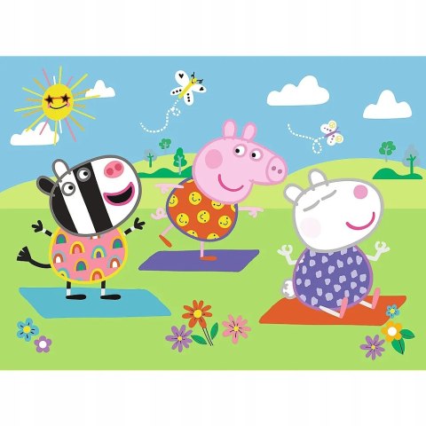 Trefl Puzzle 20 miniMAXI Świnka Peppa 20 elementów Peppa Pig 3+ Trefl 21124 Trefl Puzzle 20 miniMAXI Świnka Peppa 20 elementów Peppa Pig 3+ Trefl 21124