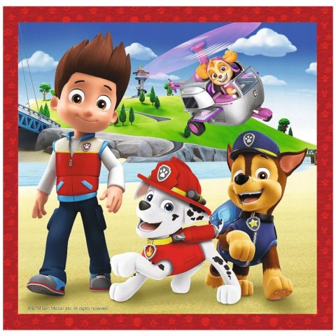 Trefl Puzzle 3W1 3+ Psi Patrol Wesołe pieski Paw Patrol Trefl 34867 Trefl Puzzle 3W1 3+ Psi Patrol Wesołe pieski Paw Patrol Trefl 34867