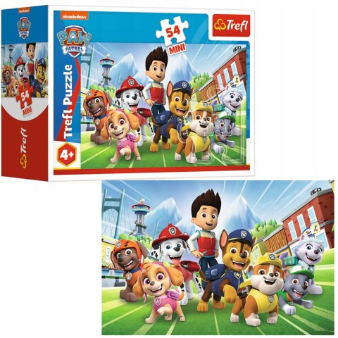 Trefl Puzzle 54 mini Psi Patrol 54 elementy Psi Patrol 4+ Trefl 19755 Trefl Puzzle 54 mini Psi Patrol 54 elementy Psi Patrol 4+ Trefl 19755