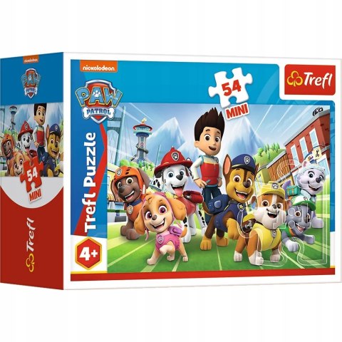 Trefl Puzzle 54 mini Psi Patrol 54 elementy Psi Patrol 4+ Trefl 19755 Trefl Puzzle 54 mini Psi Patrol 54 elementy Psi Patrol 4+ Trefl 19755