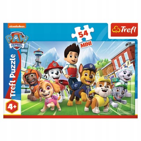 Trefl Puzzle 54 mini Psi Patrol 54 elementy Psi Patrol 4+ Trefl 19755 Trefl Puzzle 54 mini Psi Patrol 54 elementy Psi Patrol 4+ Trefl 19755