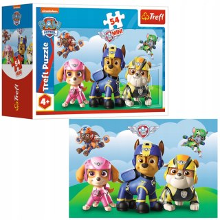 Trefl Puzzle 54 mini Psi Patrol 54 elementy Psi Patrol 4+ Trefl 19756