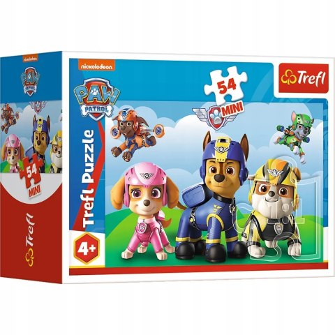 Trefl Puzzle 54 mini Psi Patrol 54 elementy Psi Patrol 4+ Trefl 19756 Trefl Puzzle 54 mini Psi Patrol 54 elementy Psi Patrol 4+ Trefl 19756