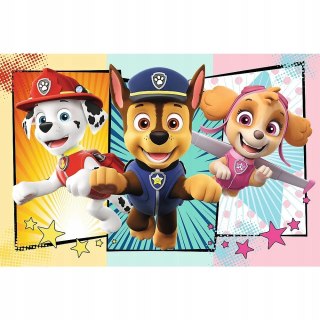 Trefl Puzzle 54 mini Psi Patrol 54 elementy Psi Patrol 4+ Trefl 19757