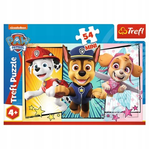 Trefl Puzzle 54 mini Psi Patrol 54 elementy Psi Patrol 4+ Trefl 19757 Trefl Puzzle 54 mini Psi Patrol 54 elementy Psi Patrol 4+ Trefl 19757