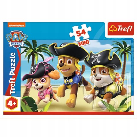 Trefl Puzzle 54 mini Psi Patrol 54 elementy Psi Patrol 4+ Trefl 19758 Trefl Puzzle 54 mini Psi Patrol 54 elementy Psi Patrol 4+ Trefl 19758