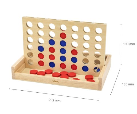 Viga Viga 44743 Gra logiczna - 4 oczka Viga Viga 44743 Gra logiczna - 4 oczka