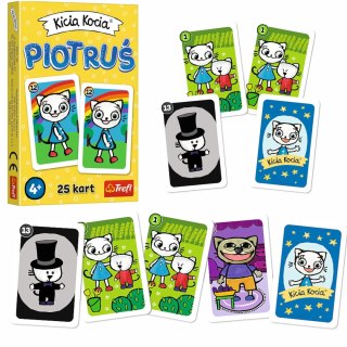 5 x Karty Piotruś Kicia Kocia +4 Trefl 08512