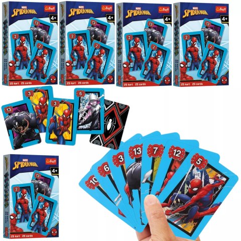 5 x Karty Piotruś Spiderman Disney Marvel +4 Trefl 08498