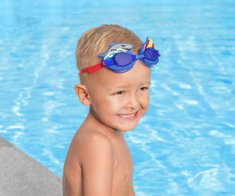Bestway Bestway 21080 Okulary do pływania AquaPals Rekin
