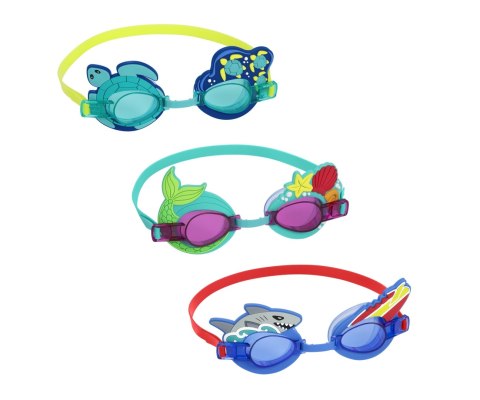 Bestway Bestway 21080 Okulary do pływania AquaPals Syrenka