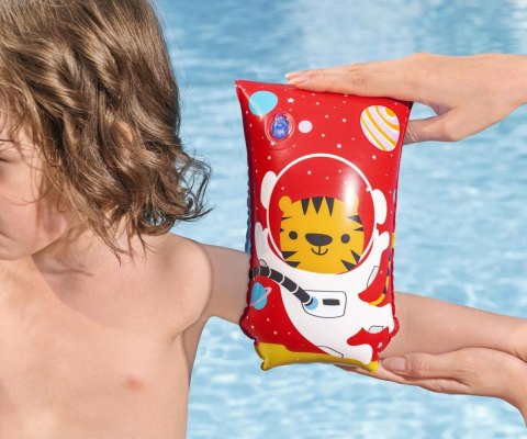 Bestway Bestway 32102 Rękawki do nauki pływania Tygrys Kosmonauta 30cm x 15cm