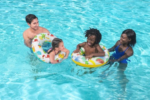 Bestway Bestway 36014 Kółko do pływania Owoce 61cm