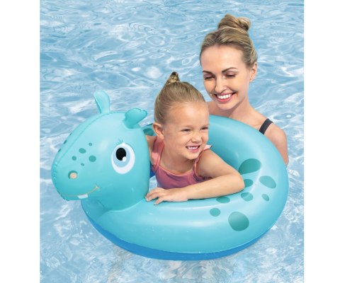 Bestway Bestway 36464 Kółko do pływania Hipcio 64cm x 60cm