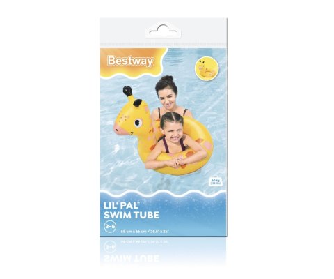 Bestway Bestway 36464 Kółko do pływania Żyrafka 68cm x 66cm