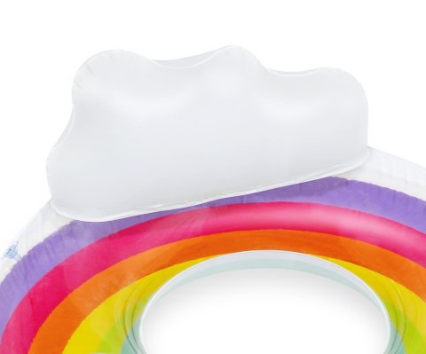 Bestway Bestway 43647 Koło do pływania z oparciem Tęcza 1.07m