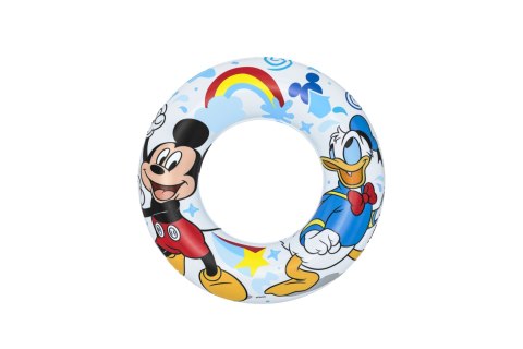 Bestway Bestway 91004 Disney Kółko do pływania Mickey i Przyjaciele 56cm