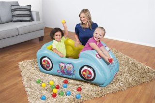 Bestway Bestway 93535 FISHER PRICE DMUCHANY SAMOCHÓD WYŚCIGOWY Z PIŁKAMI 119cm x 79cm x 51cm
