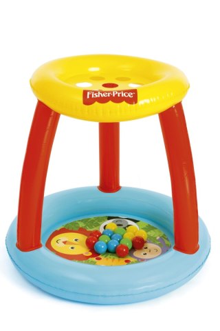 Bestway Bestway 93541 Fisher Price Basenik z daszkiem i piłkami Animal Friends