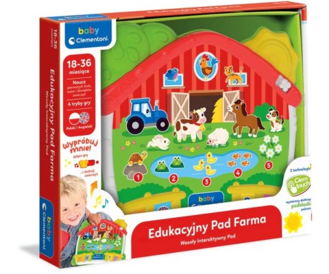 Clementoni Clementoni Baby 50386 Edukacyjny Pad Farmera