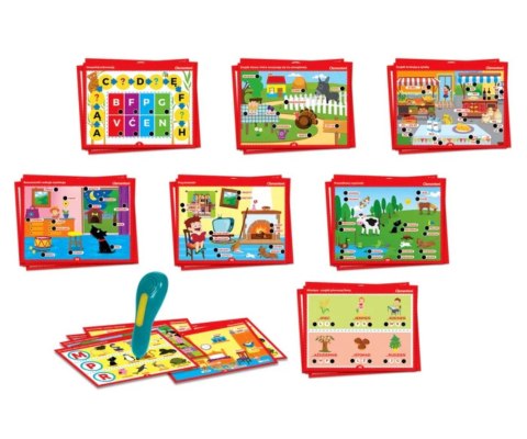 Clementoni Clementoni Gry Edukacyjne 50780 Mówiące Pióro 500 Pytań Litery i Słowa