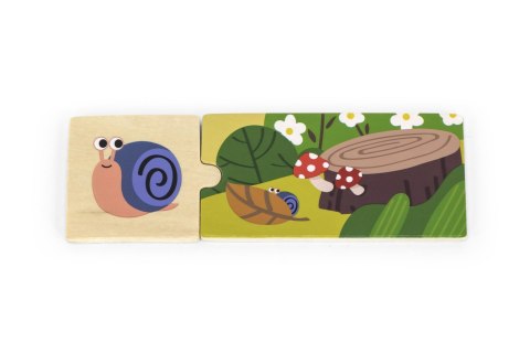 Viga Viga 44675 Drewniane puzzle - Mój dom