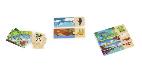 Viga Viga 44675 Drewniane puzzle - Mój dom