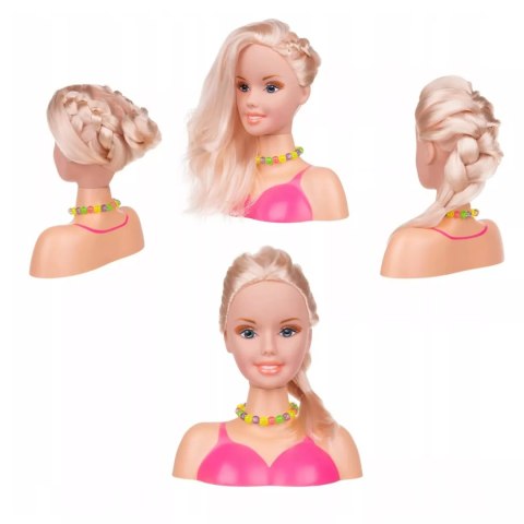 Głowa popiersie lalki do czesania i kreatywnych fryzur 358