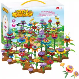 Kreatywny Ogródek klocki konstrukcyjne 148 El. Kwiaty Edukacyjne kwiatki