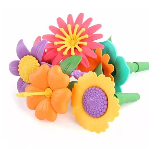 Kreatywny Ogródek klocki konstrukcyjne 148 El. Kwiaty Edukacyjne kwiatki