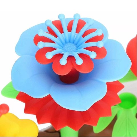 Kreatywny Ogródek klocki konstrukcyjne 148 El. Kwiaty Edukacyjne kwiatki