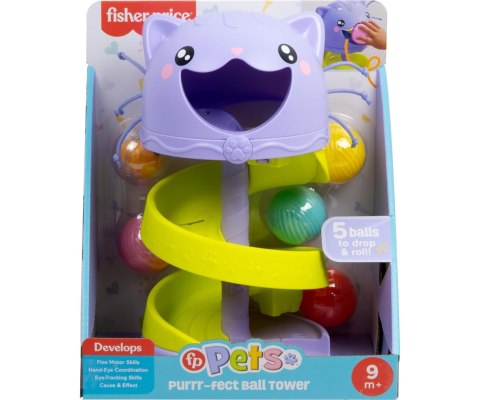 Mix Fisher Price HTW92 Kocia Wieża z Piłeczkami