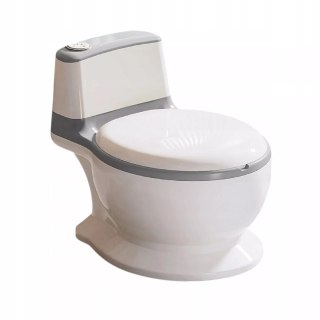 Nocnik toaleta dla Dzieci WC miękkie siedzisko wuciągany wkład dźwięki