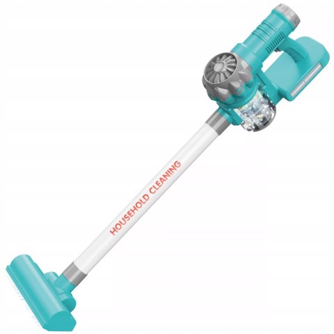 Odkurzacz dla Dzieci Pionowy 2w1 Zestaw do Sprzątania 3 Ssawki Dźwięki