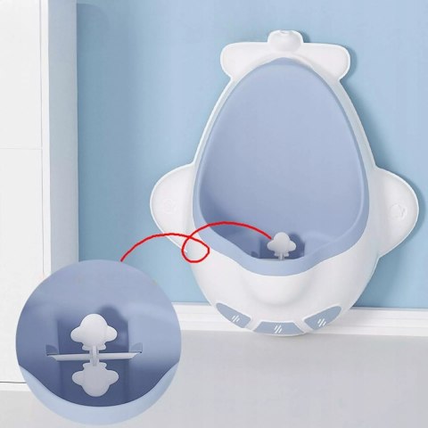 Pisuar dla chłopca na ściane szybę nocnik wyciągany wkład samolot