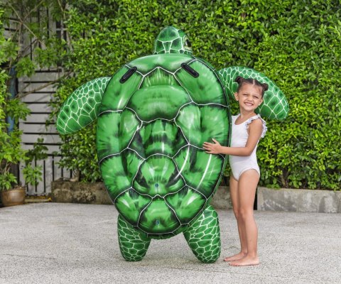 Bestway Bestway 41524 Dmuchany Żółw materac z uchwytami 1.50m x 1.45m