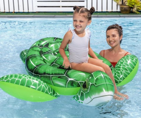 Bestway Bestway 41524 Dmuchany Żółw materac z uchwytami 1.50m x 1.45m