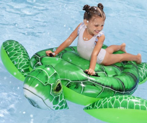 Bestway Bestway 41524 Dmuchany Żółw materac z uchwytami 1.50m x 1.45m